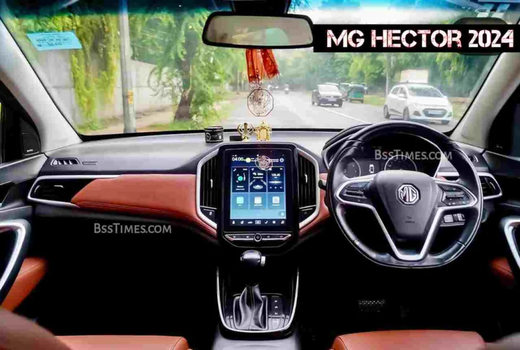 MG hector interior 